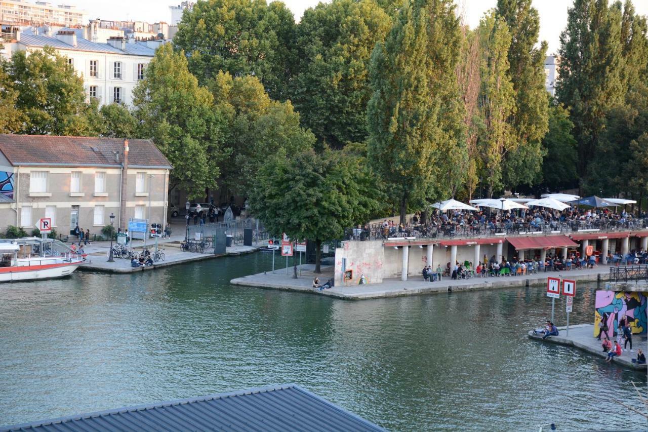 Apartmán Quai De La Seine Paříž Exteriér fotografie