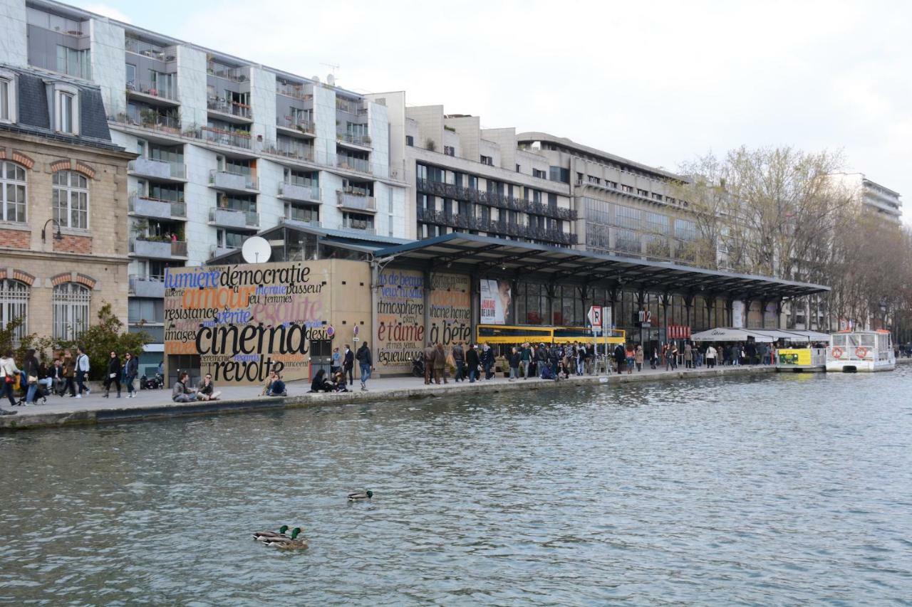 Apartmán Quai De La Seine Paříž Exteriér fotografie